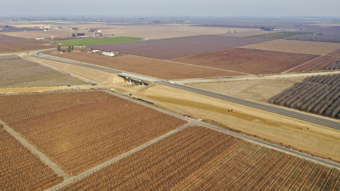 Fowler Avenue Overcrossing (drone video)