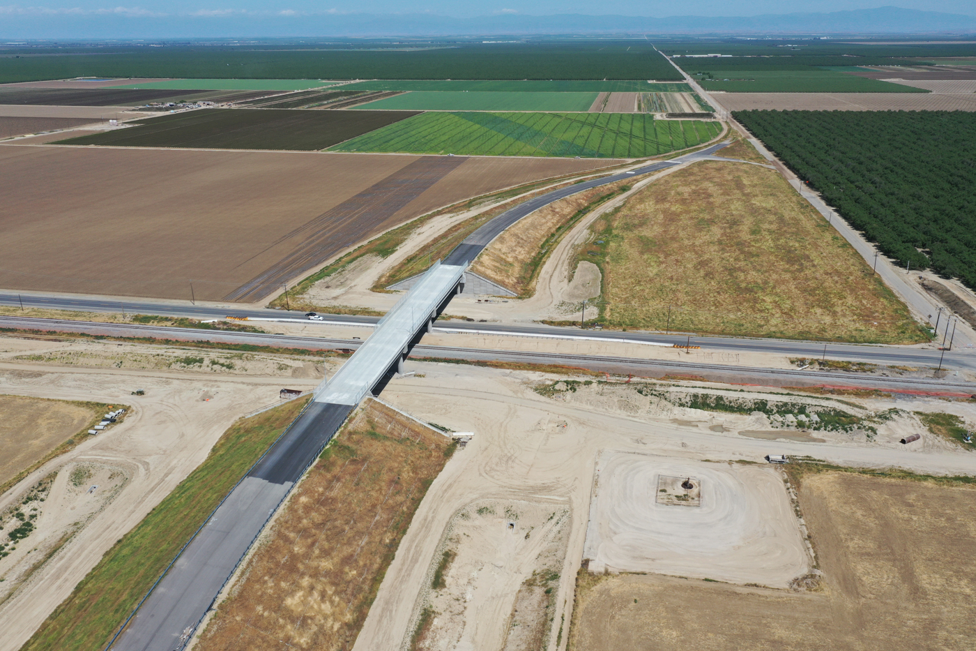 McCombs Road Grade Separation (drone view)