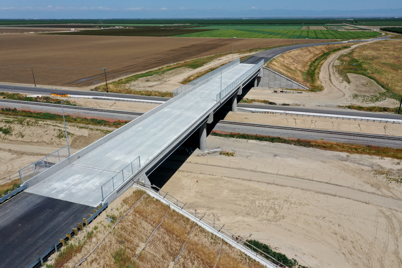 McCombs Road Grade Separation (drone view)