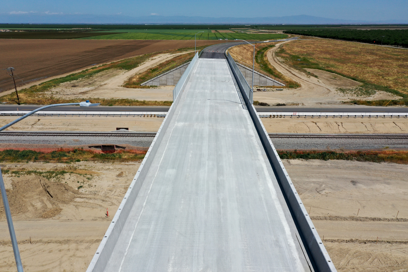 McCombs Road Grade Separation (drone view)