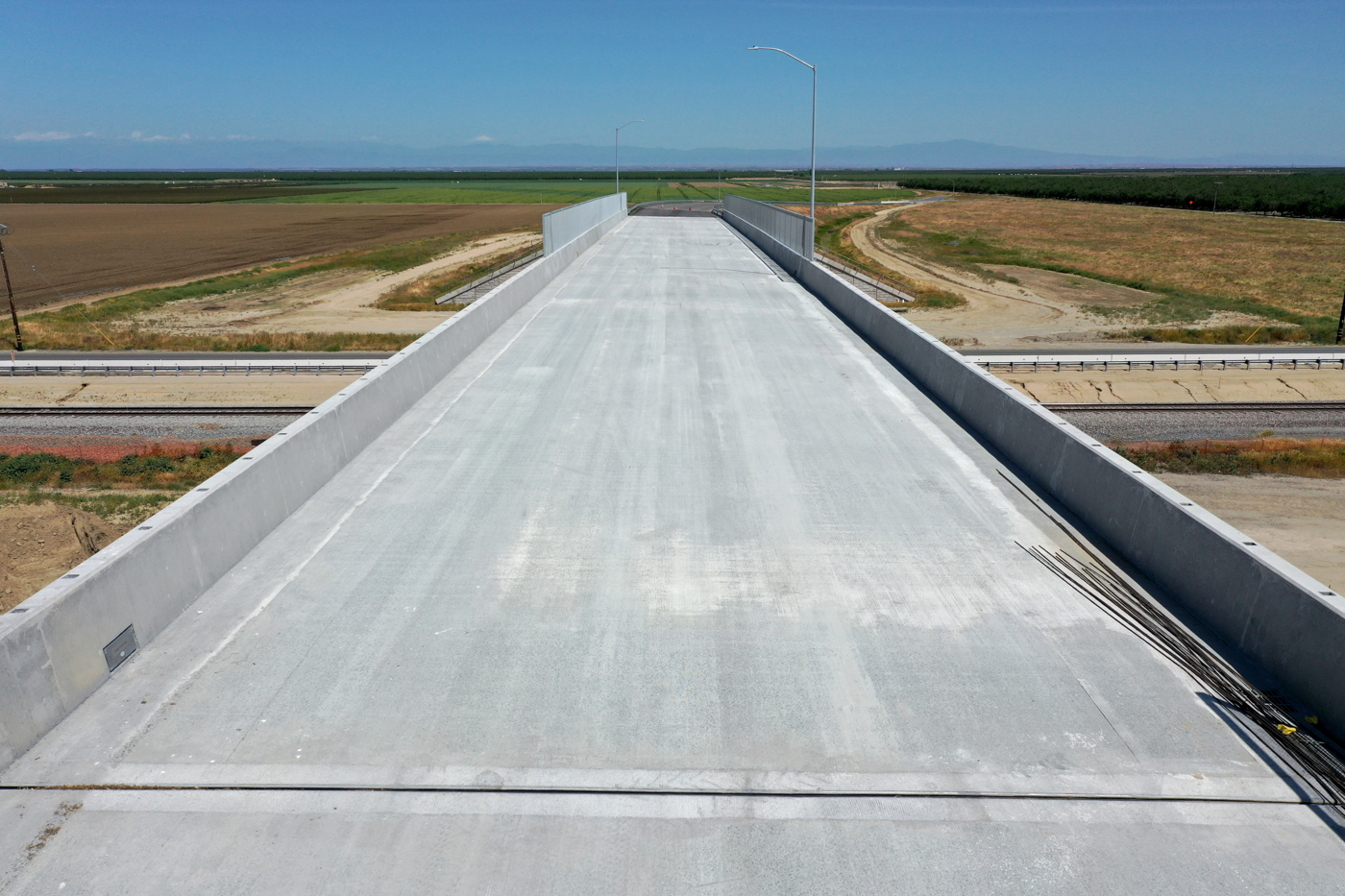 McCombs Road Grade Separation (drone view)