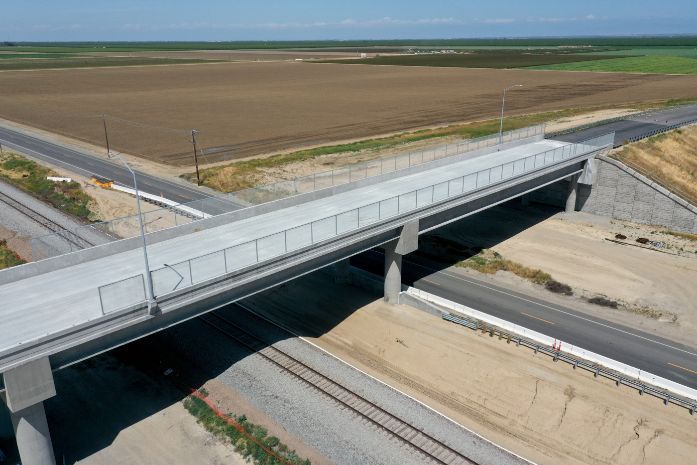 McCombs Road Grade Separation (drone view)