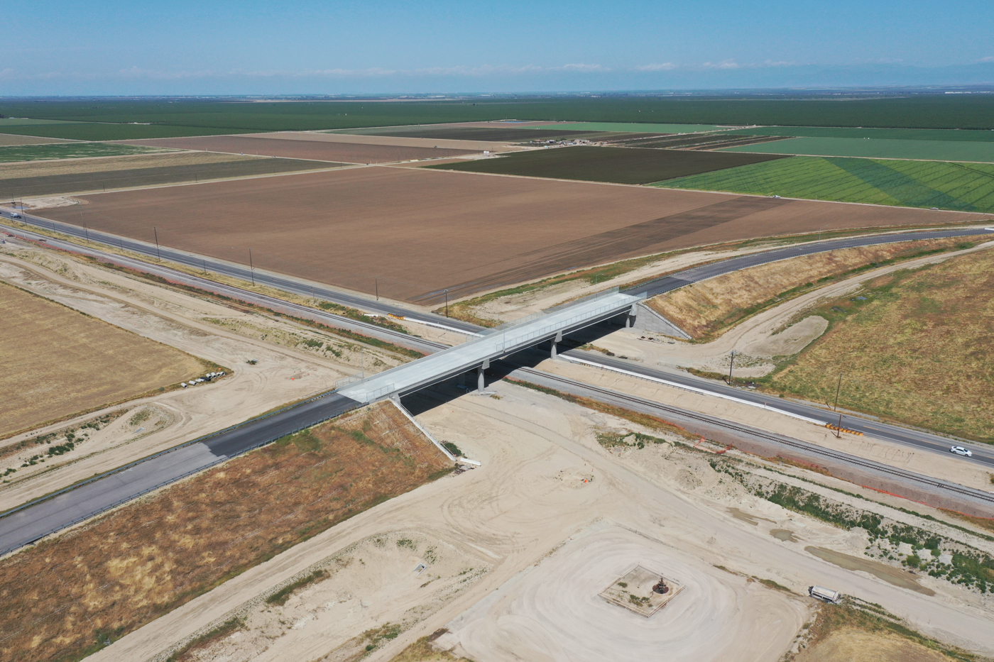 McCombs Road Grade Separation (drone view)