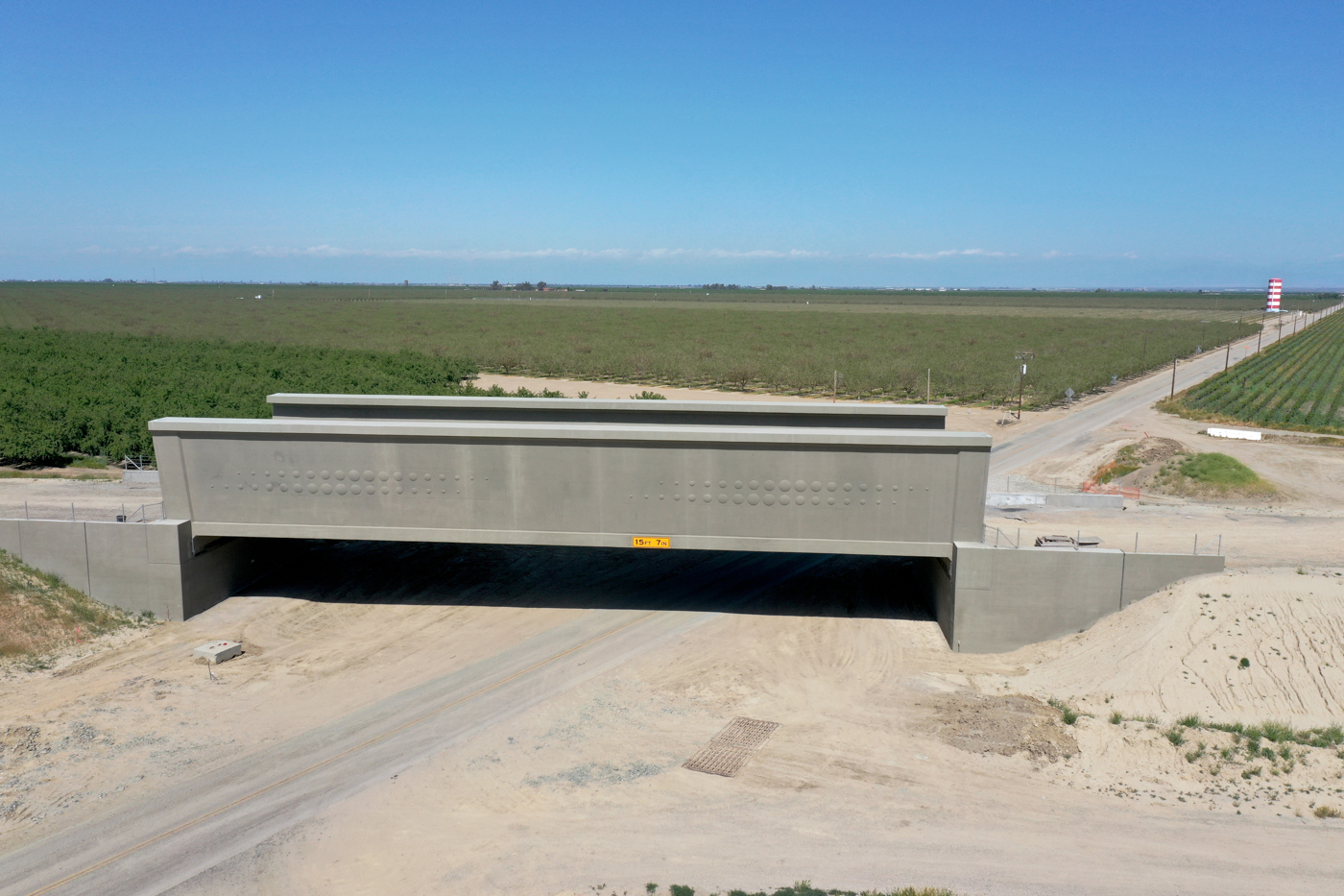 Peterson Road Bridge (drone view)