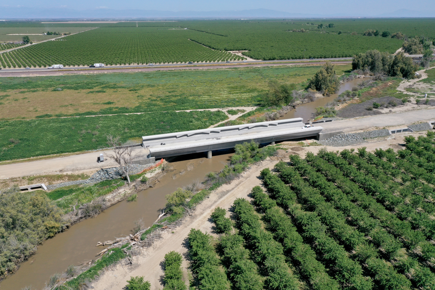 Poso Creek Viaduct (drone view)