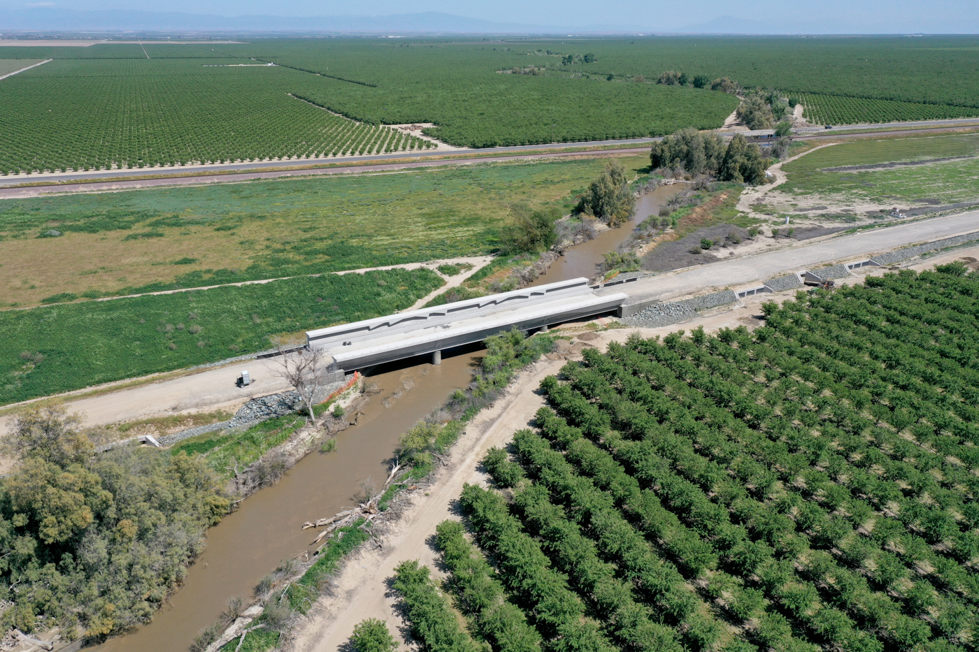 Poso Creek Viaduct (drone view)