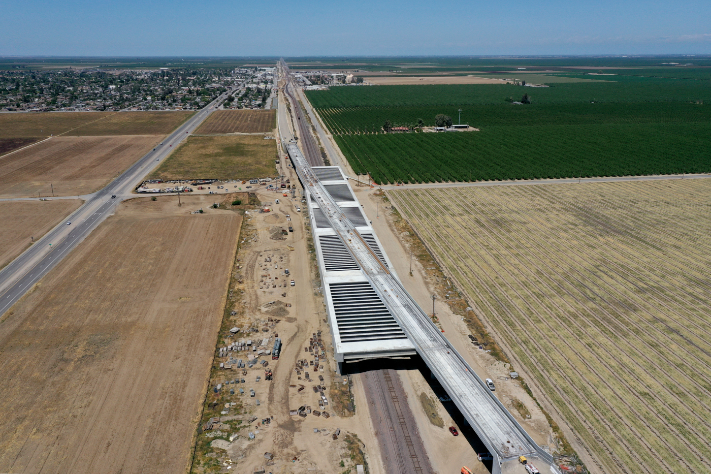 Wasco Viaduct (drone view)