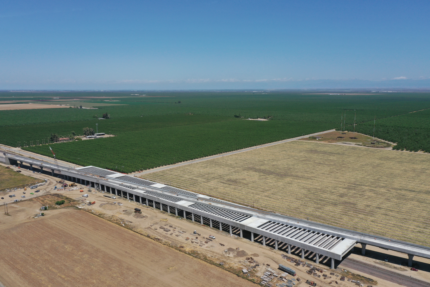 Wasco Viaduct (drone view)