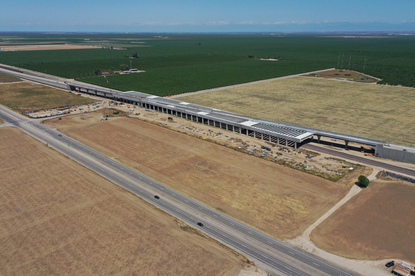 Wasco Viaduct (drone view)