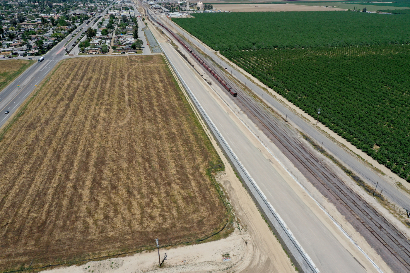 Wasco Viaduct (drone view)