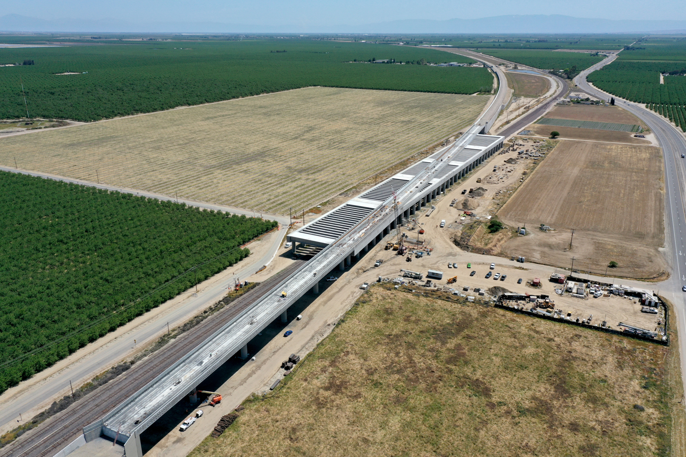 Wasco Viaduct (drone view)