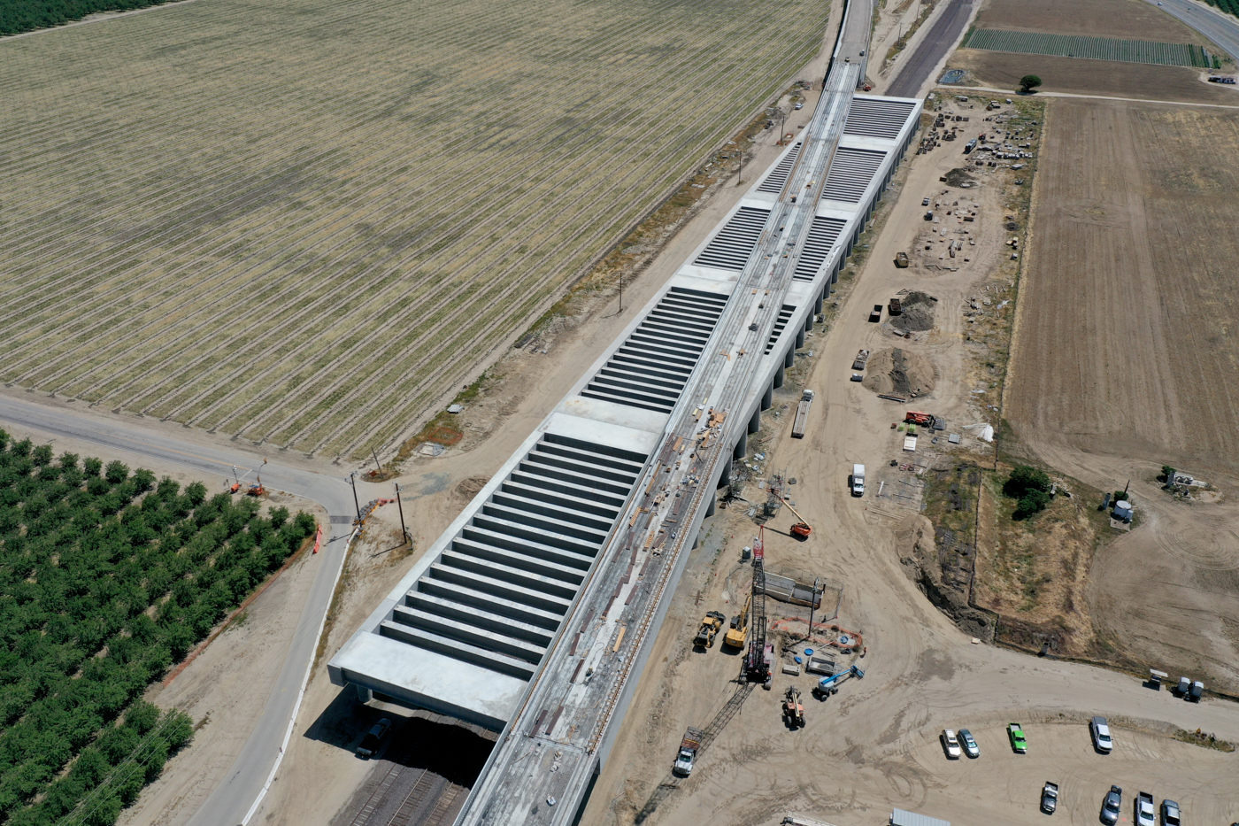 Wasco Viaduct (drone view)