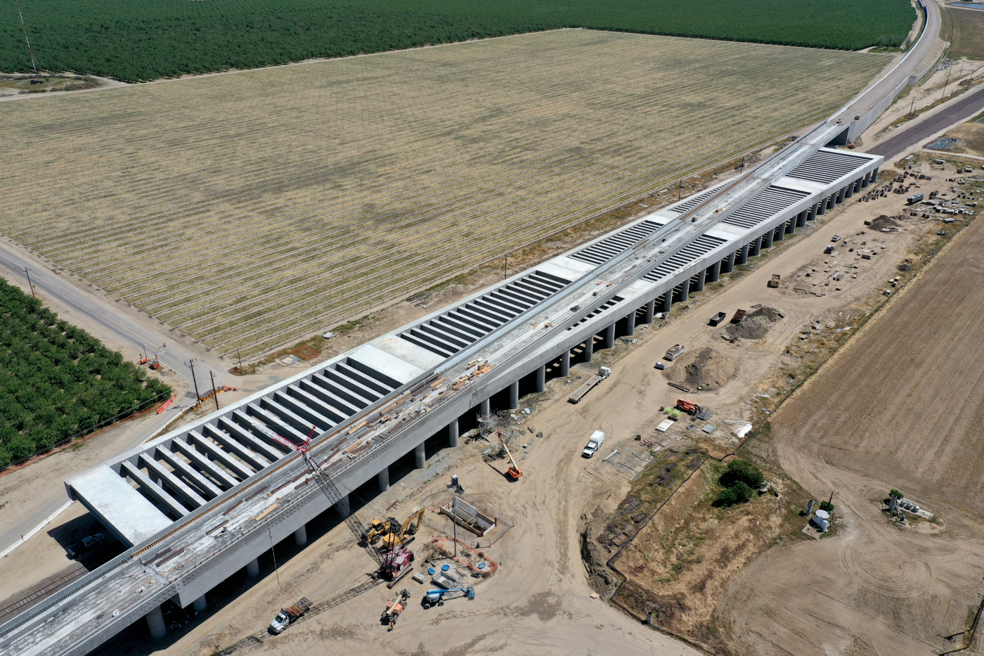 Wasco Viaduct (drone view)