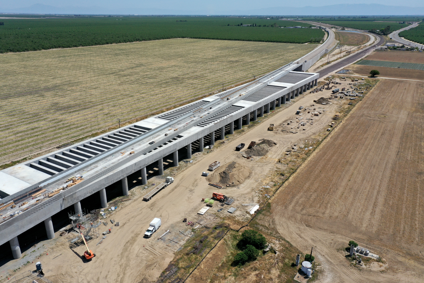 Wasco Viaduct (drone view)