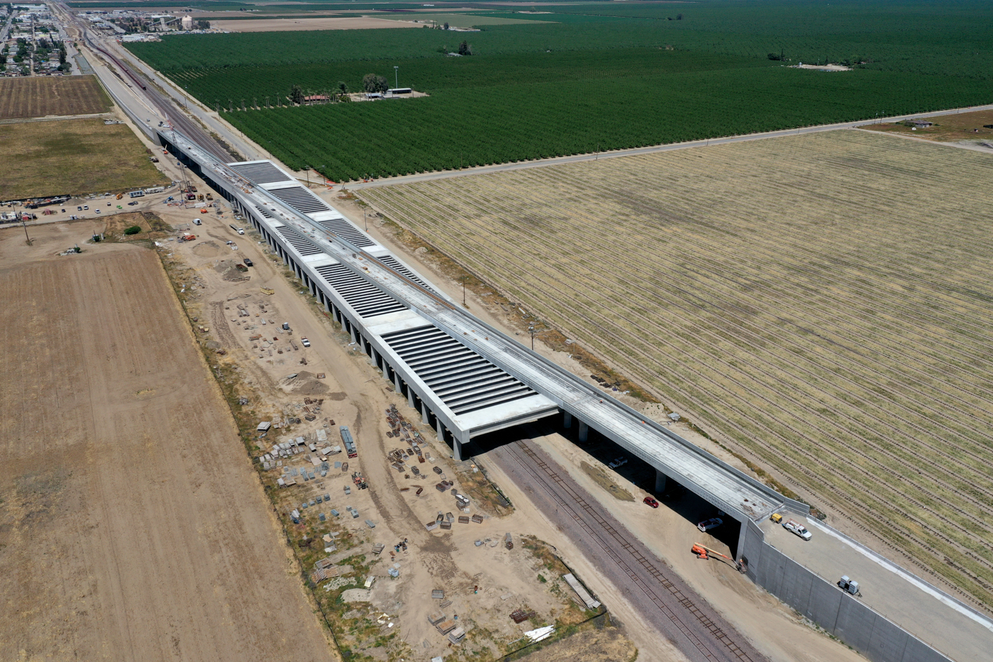 Wasco Viaduct (drone view)