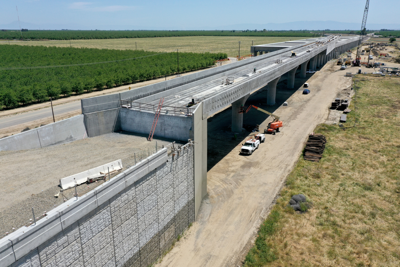 Wasco Viaduct (drone view)