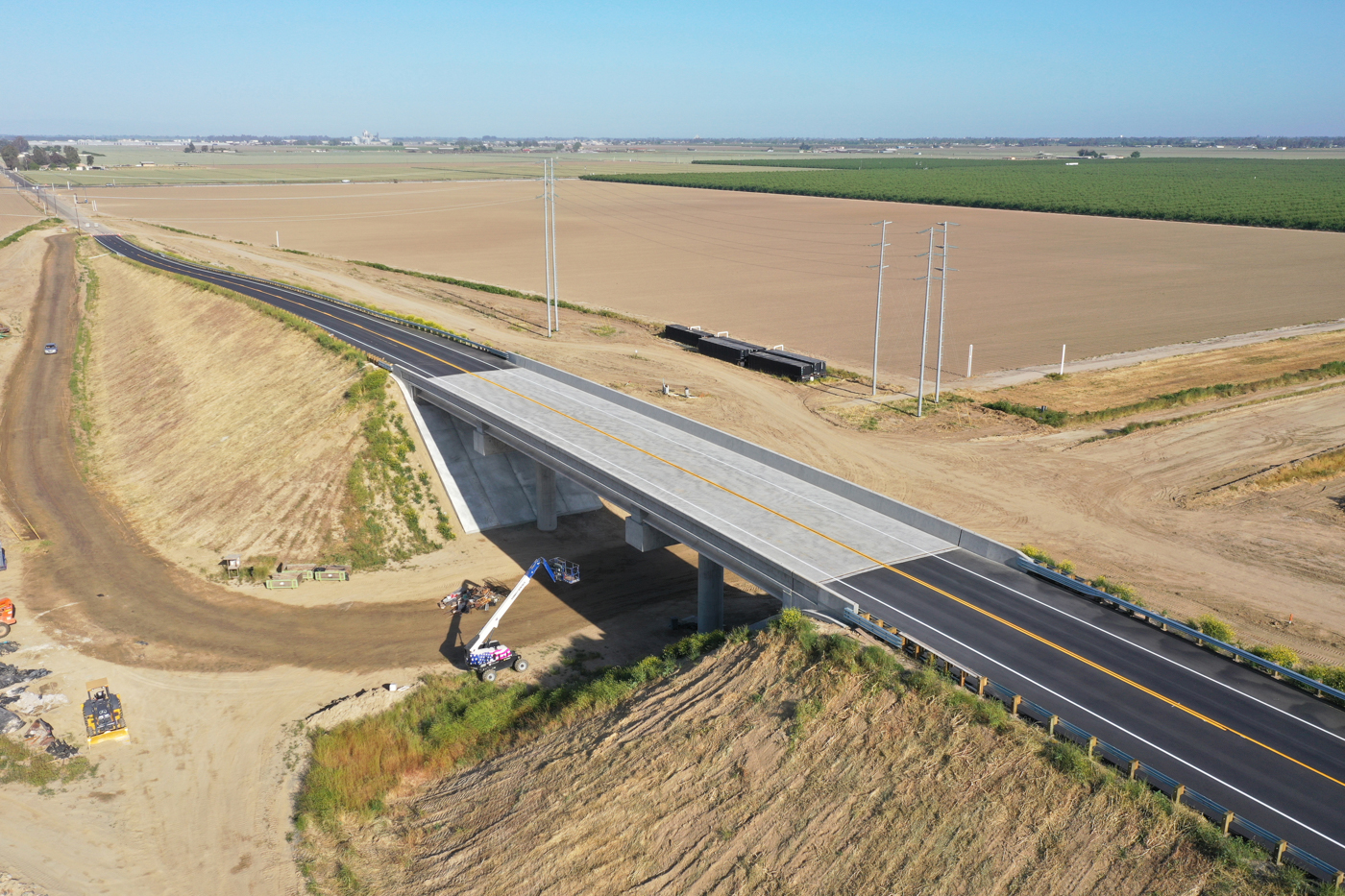 Idaho Avenue Overcrossing (drone view)