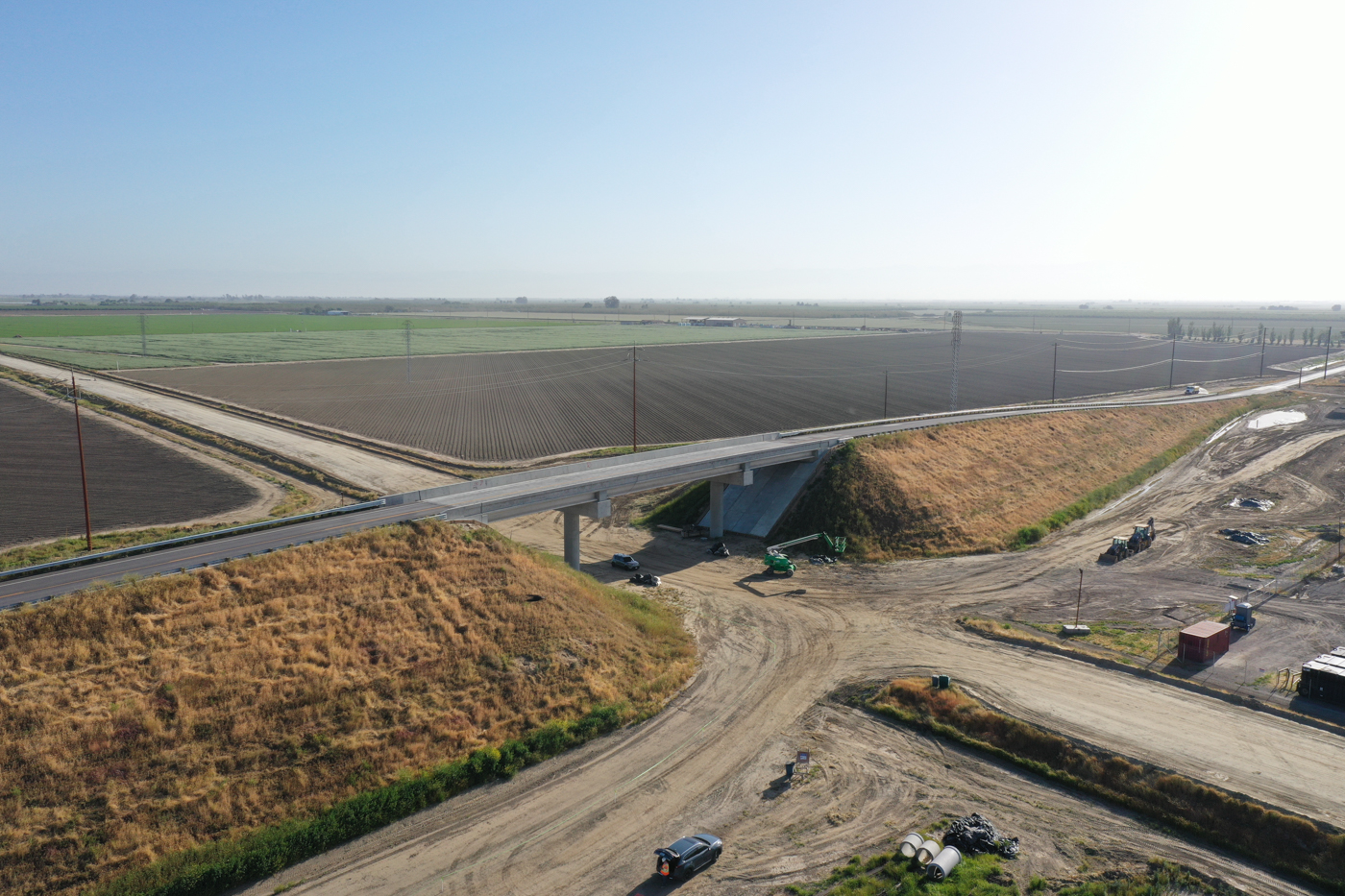 Jackson Avenue Overcrossing (drone view)