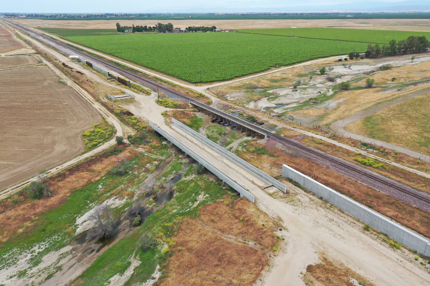 Cottonwood Creek Viaduct (drone view)