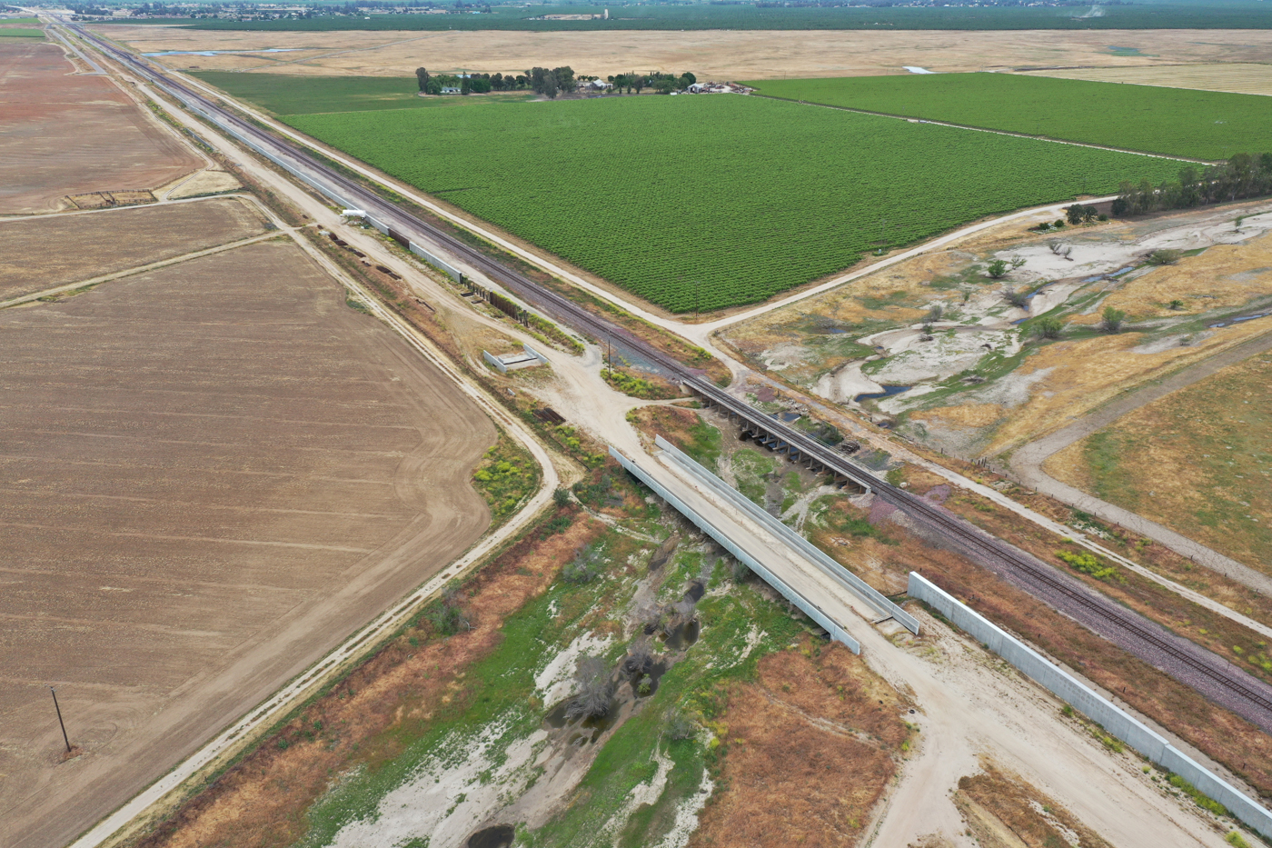 Cottonwood Creek Viaduct (drone view)