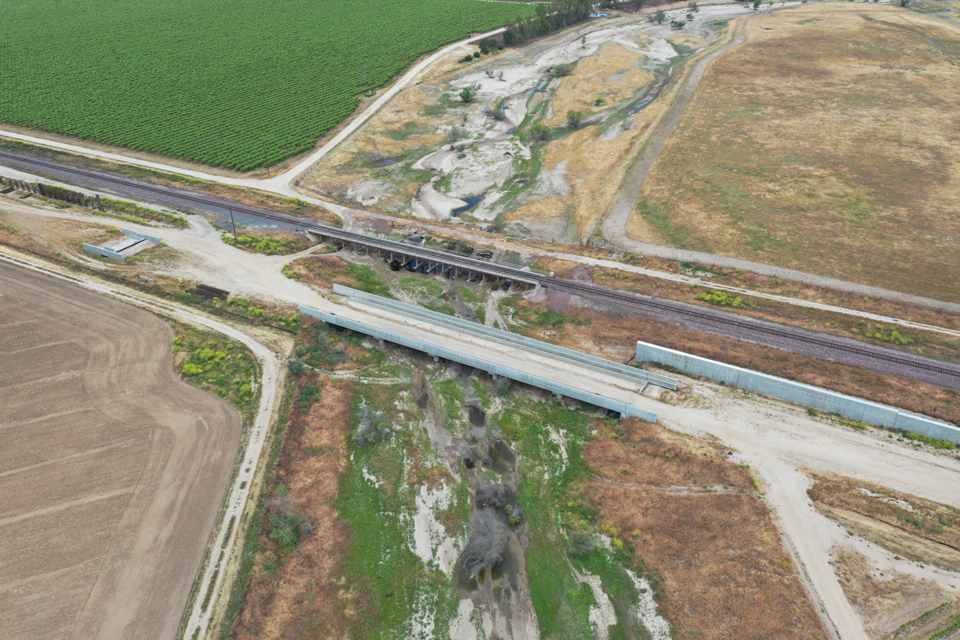 Cottonwood Creek Viaduct (drone view)