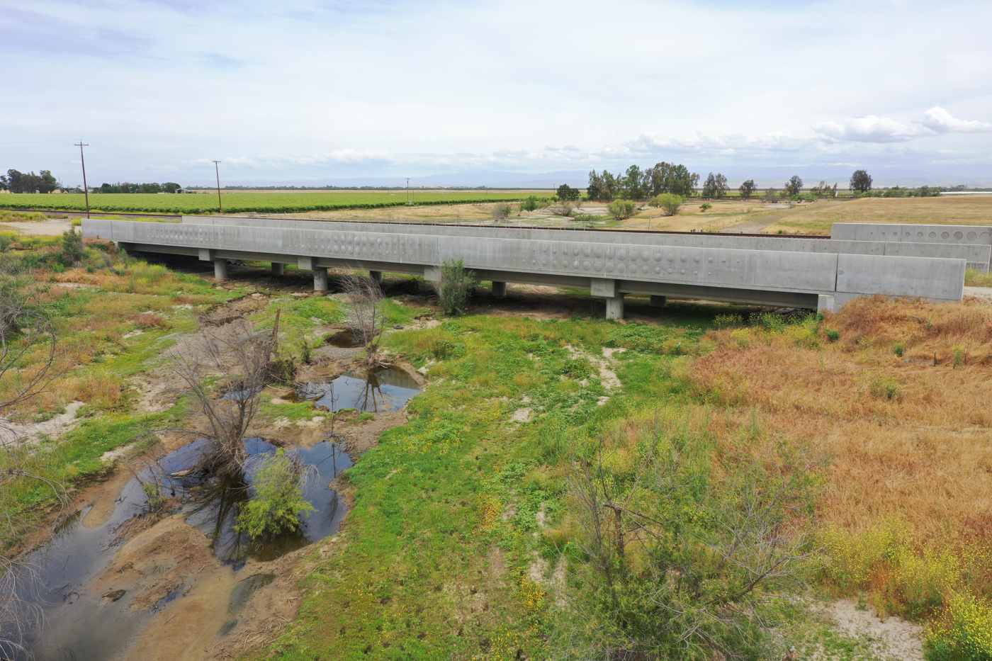 Cottonwood Creek Viaduct (drone view)