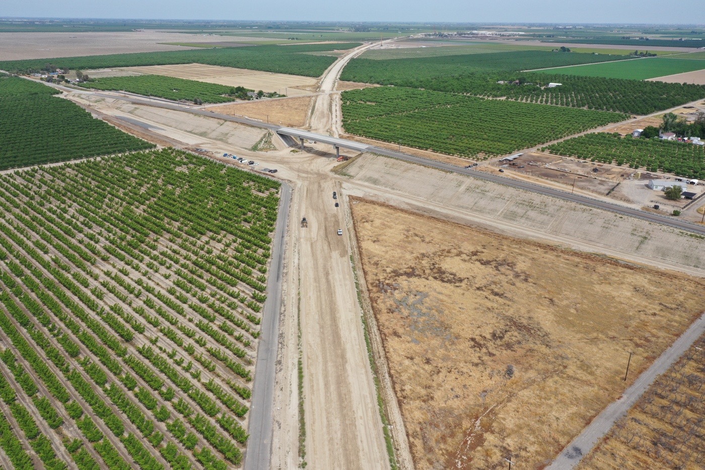 Elkhorn Avenue Grade Separation (drone view)