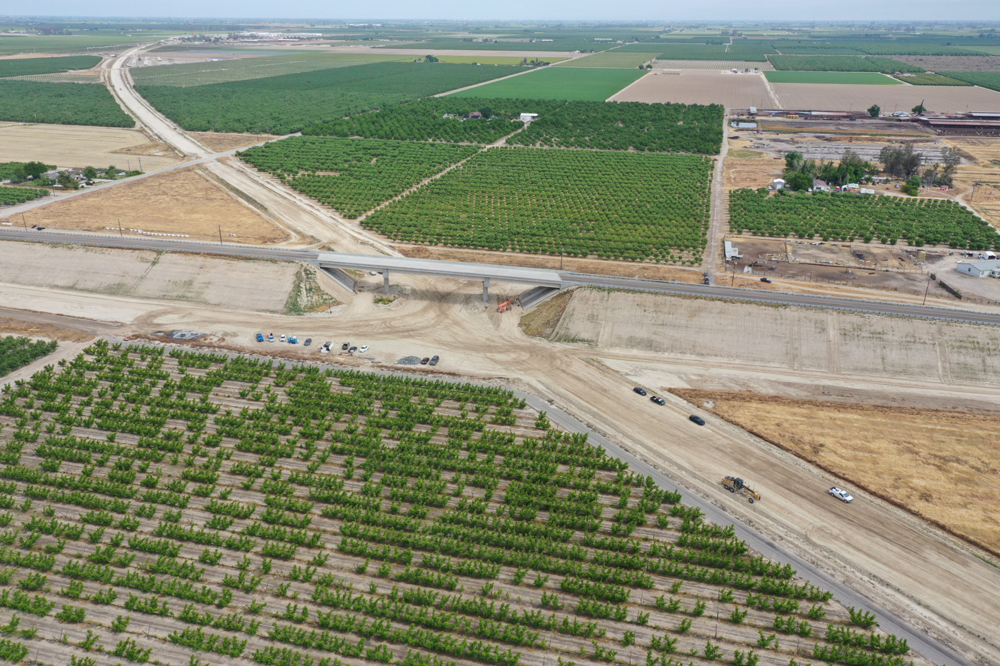 Elkhorn Avenue Grade Separation (drone view)