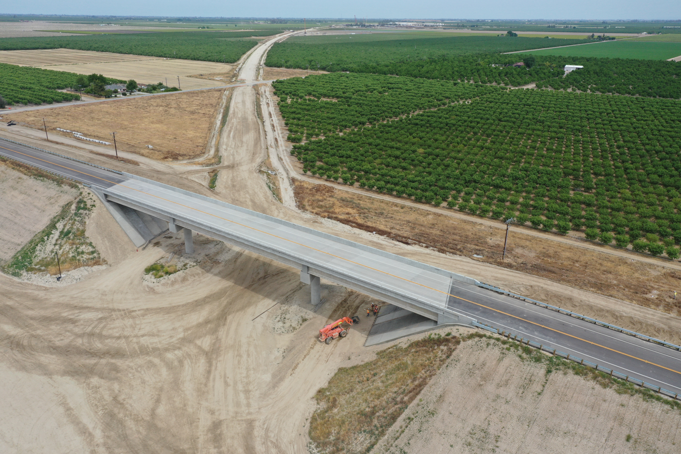 Elkhorn Avenue Grade Separation (drone view)