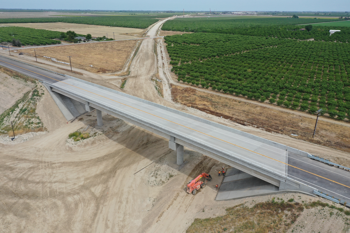 Elkhorn Avenue Grade Separation (drone view)