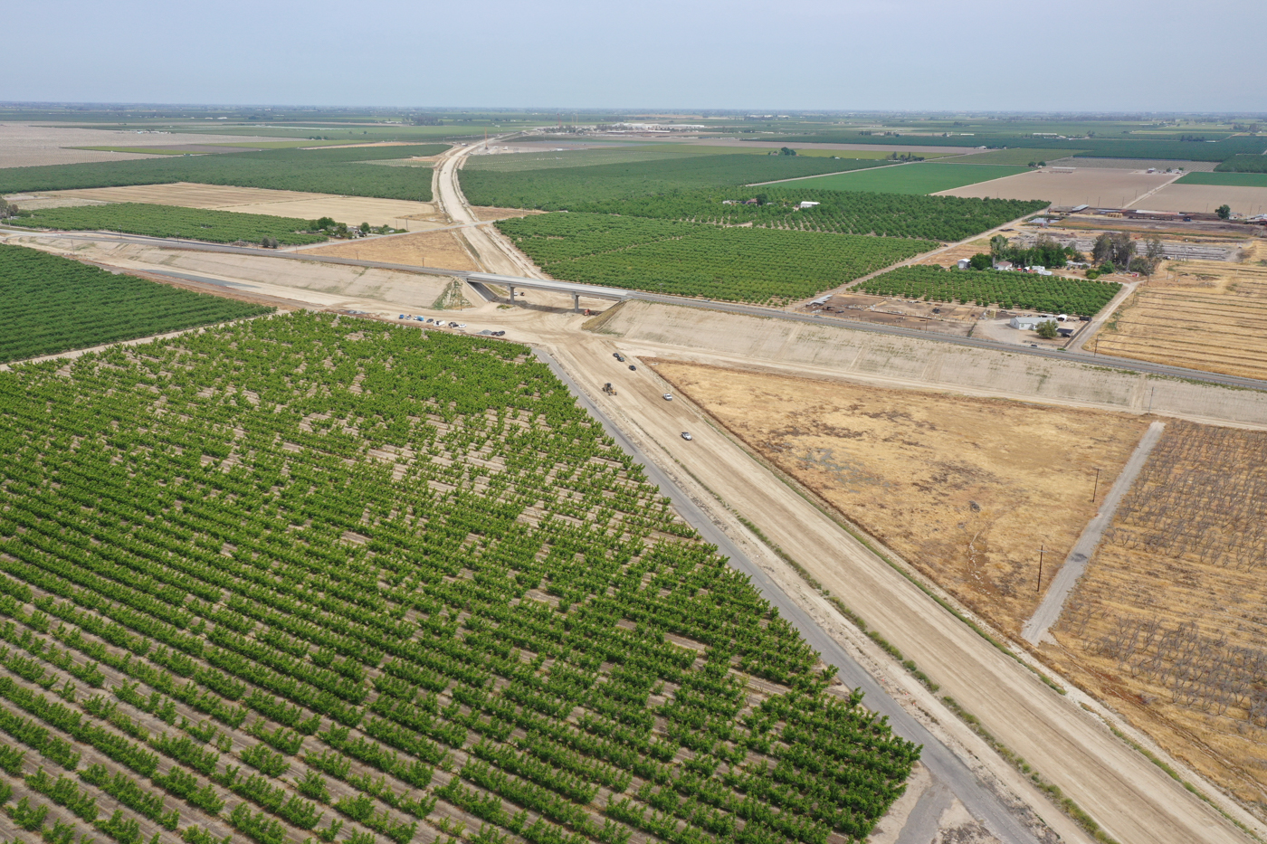 Elkhorn Avenue Grade Separation (drone view)