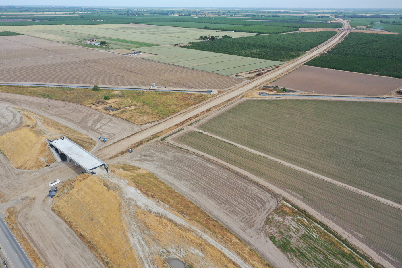 Excelsior Avenue Grade Separation (drone view)