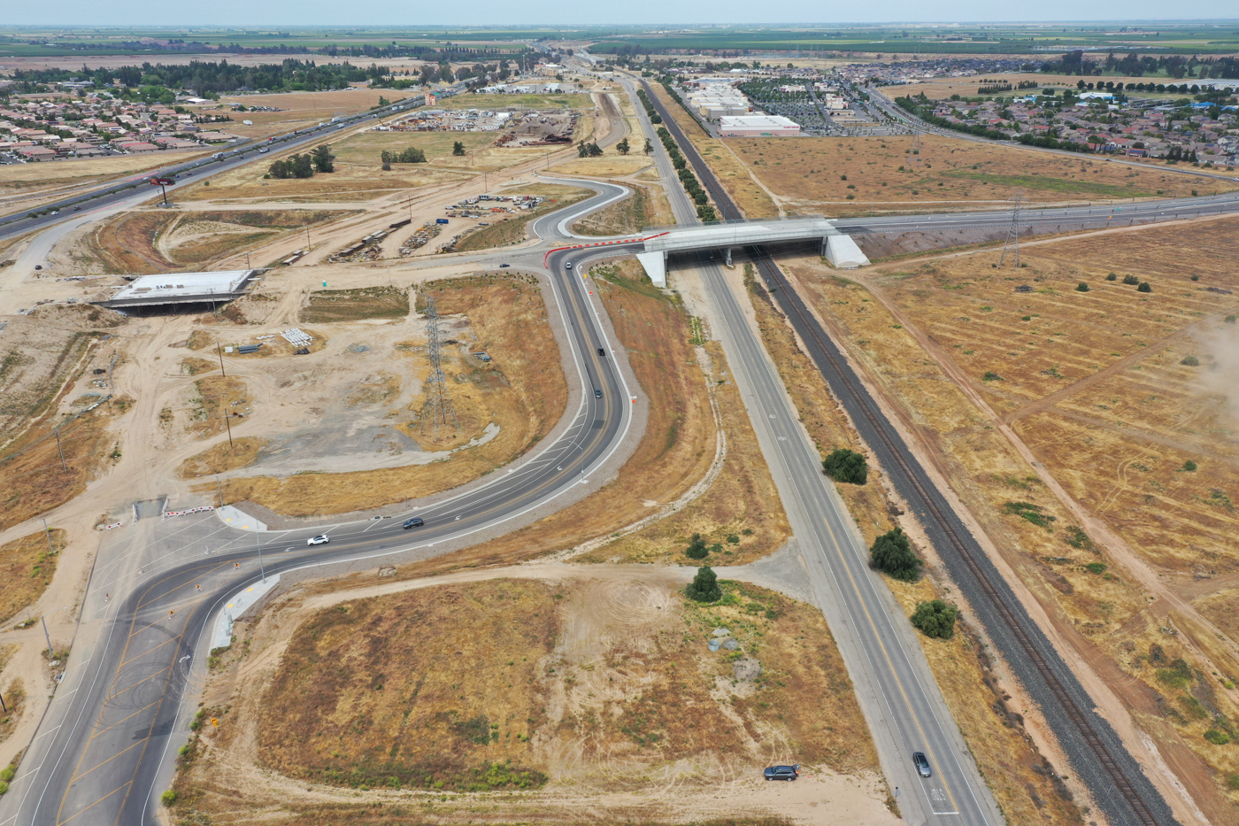 Veterans Boulevard (drone view)