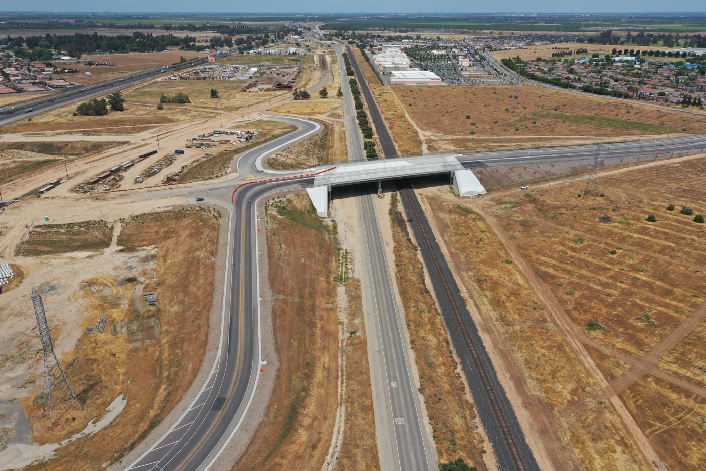 Veterans Boulevard (drone view)