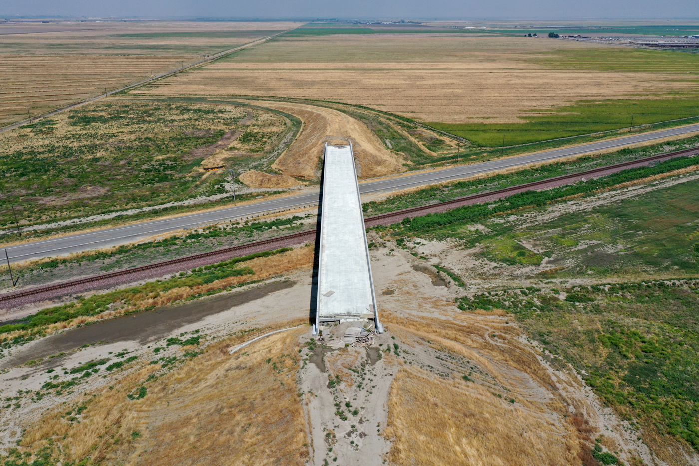 Avenue 88 Grade Separation (drone view)