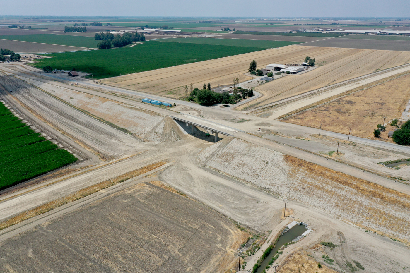 Kansas Avenue Grade Separation (drone view)