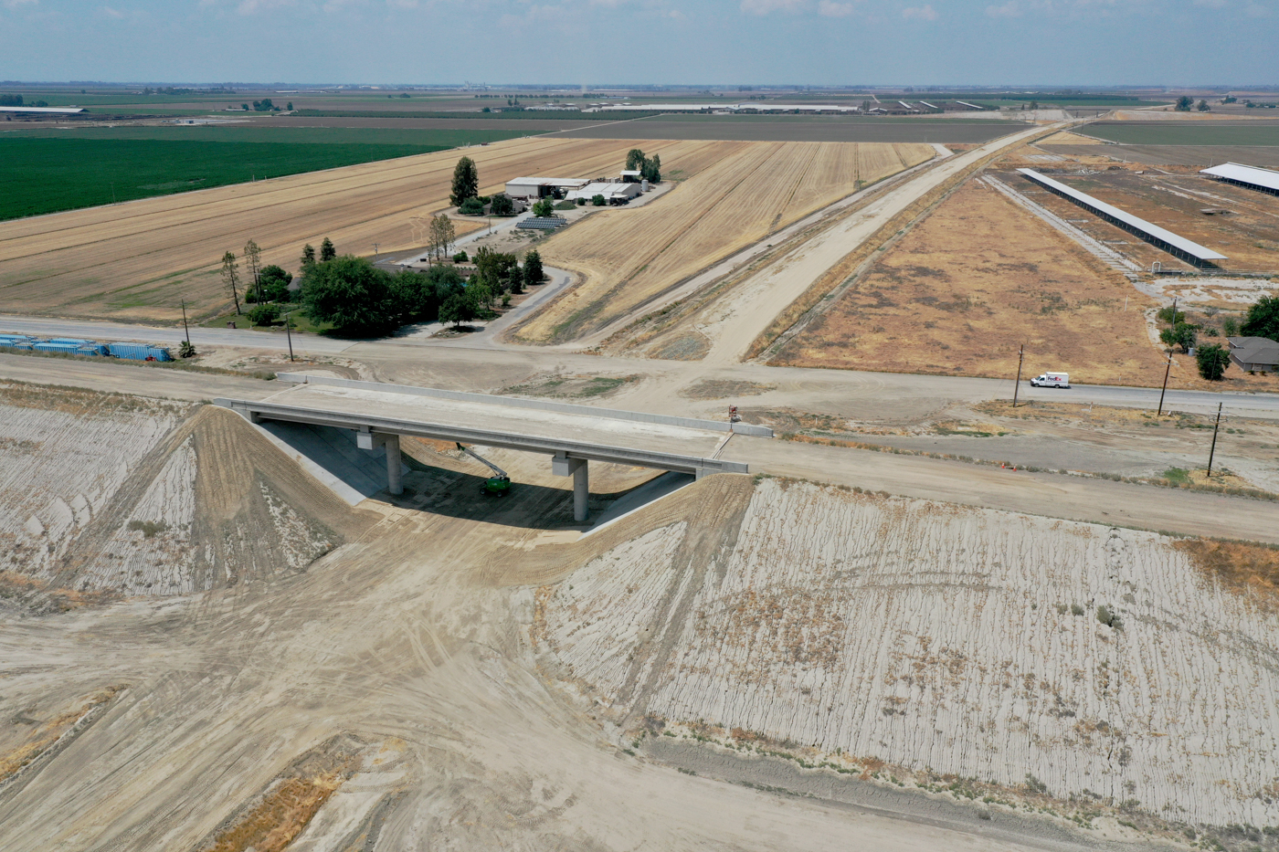 Kansas Avenue Grade Separation (drone view)