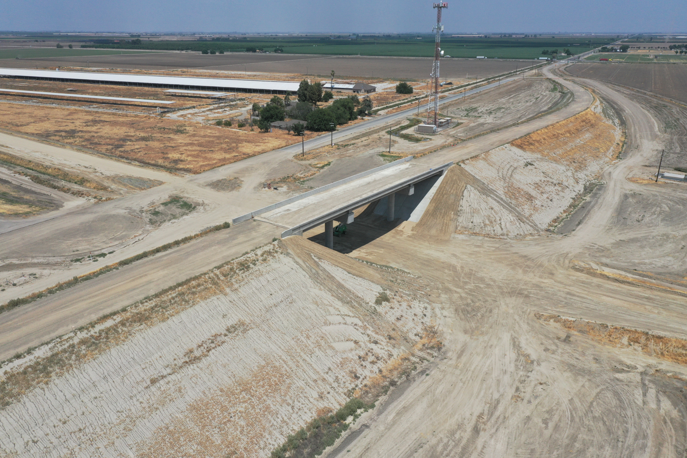 Kansas Avenue Grade Separation (drone view)