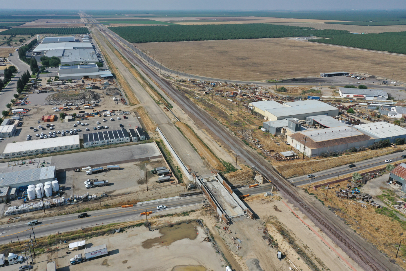 State Route 46 Underpass (drone view)