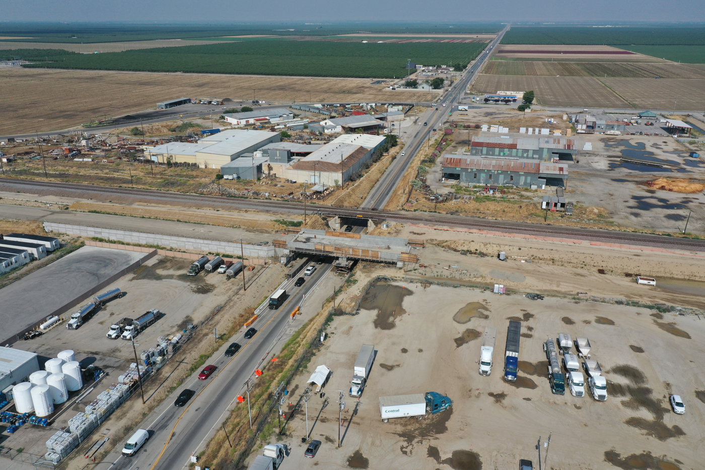 State Route 46 Underpass (drone view)