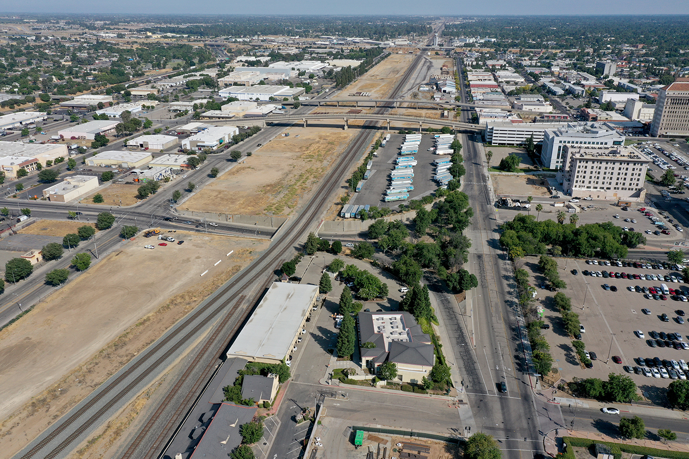 Tuolumne Street Bridge (drone view)