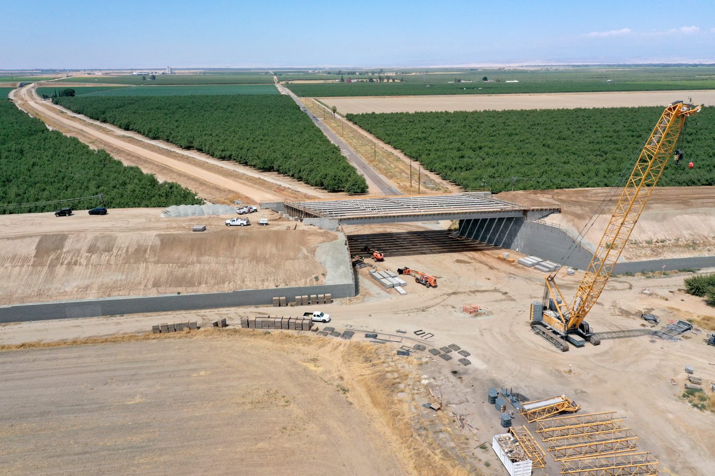 Avenue 9 Grade Separation (drone view)