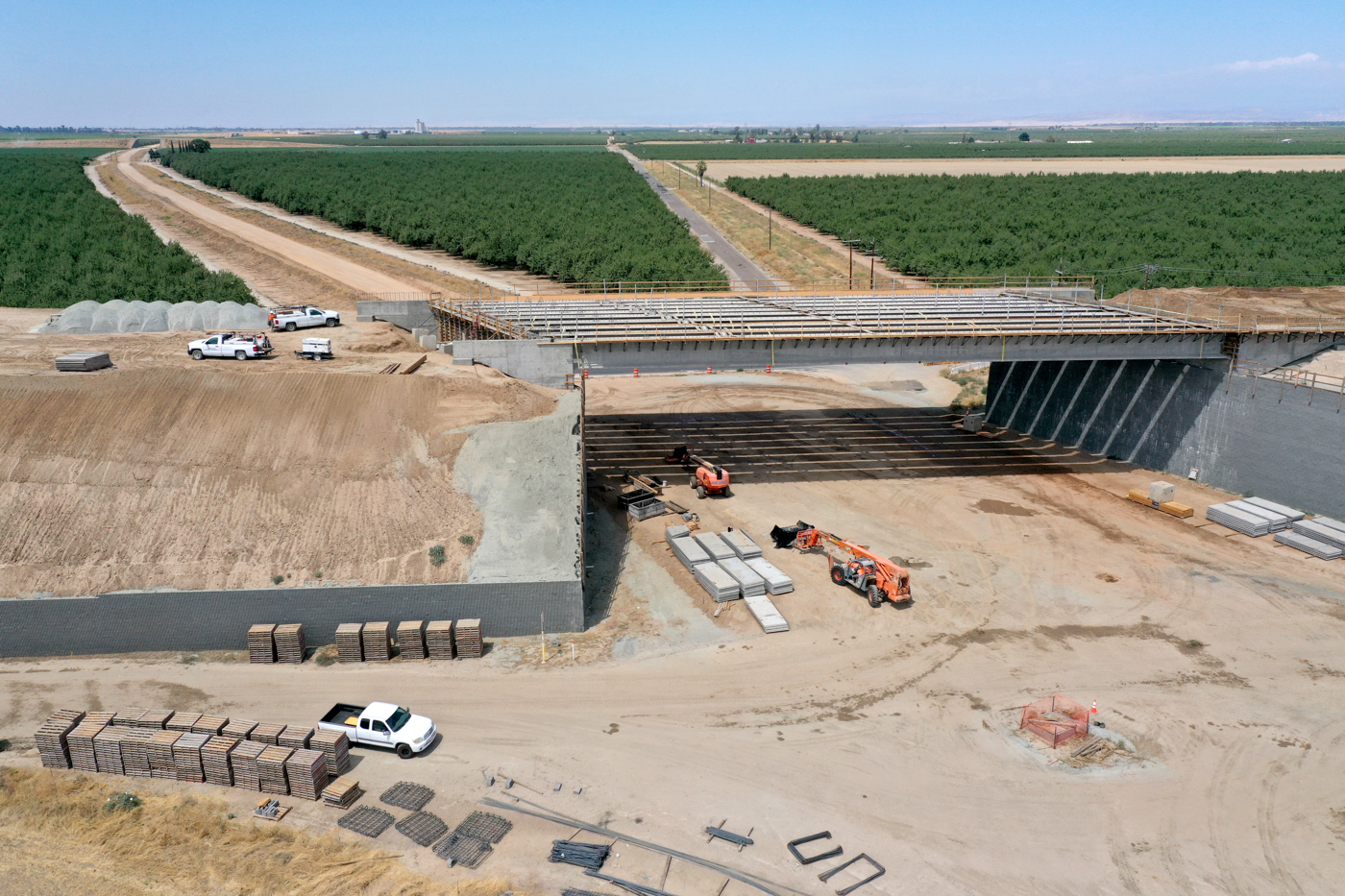 Avenue 9 Grade Separation (drone view)