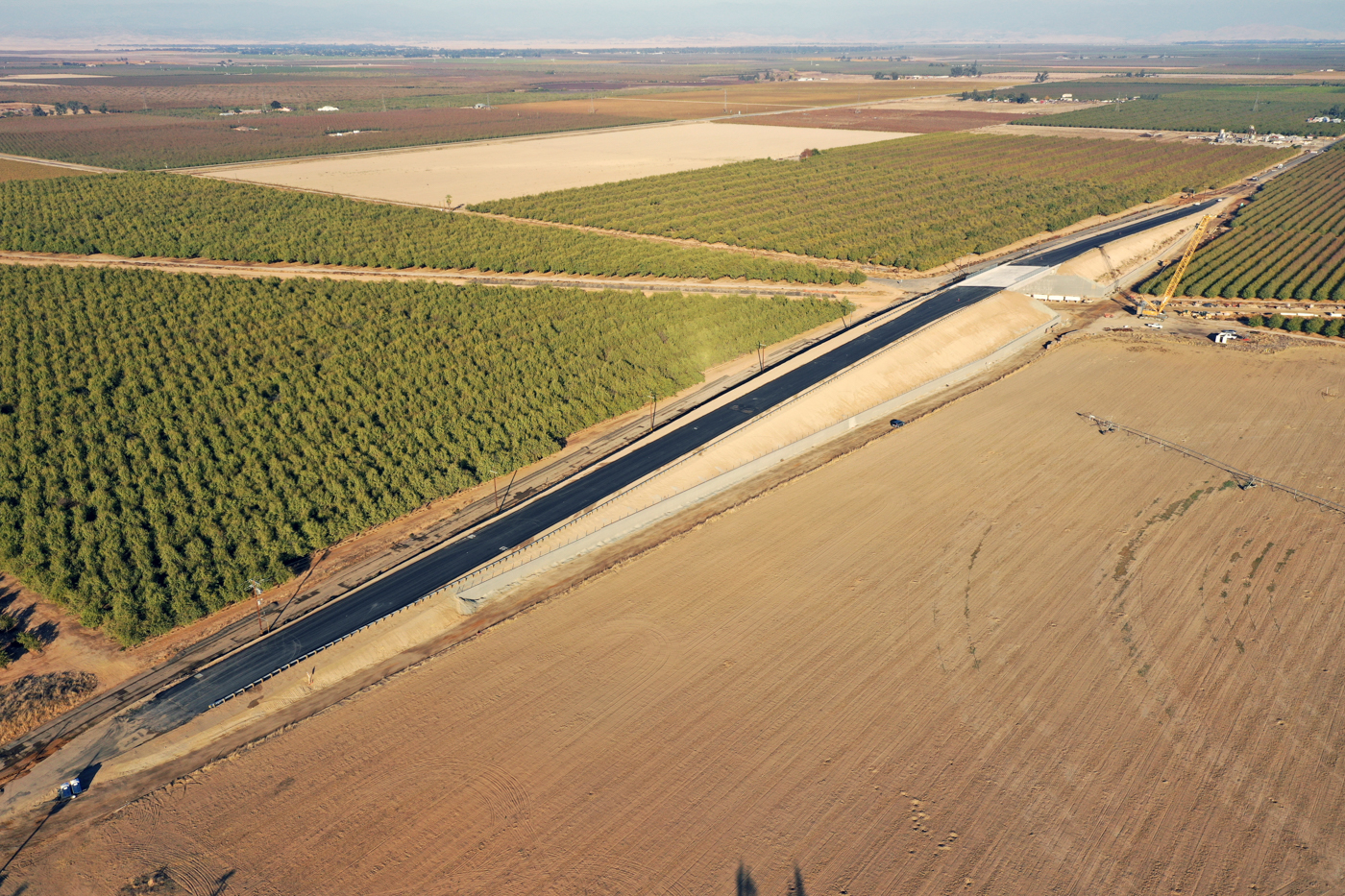 Avenue 9 Grade Separation (drone view)