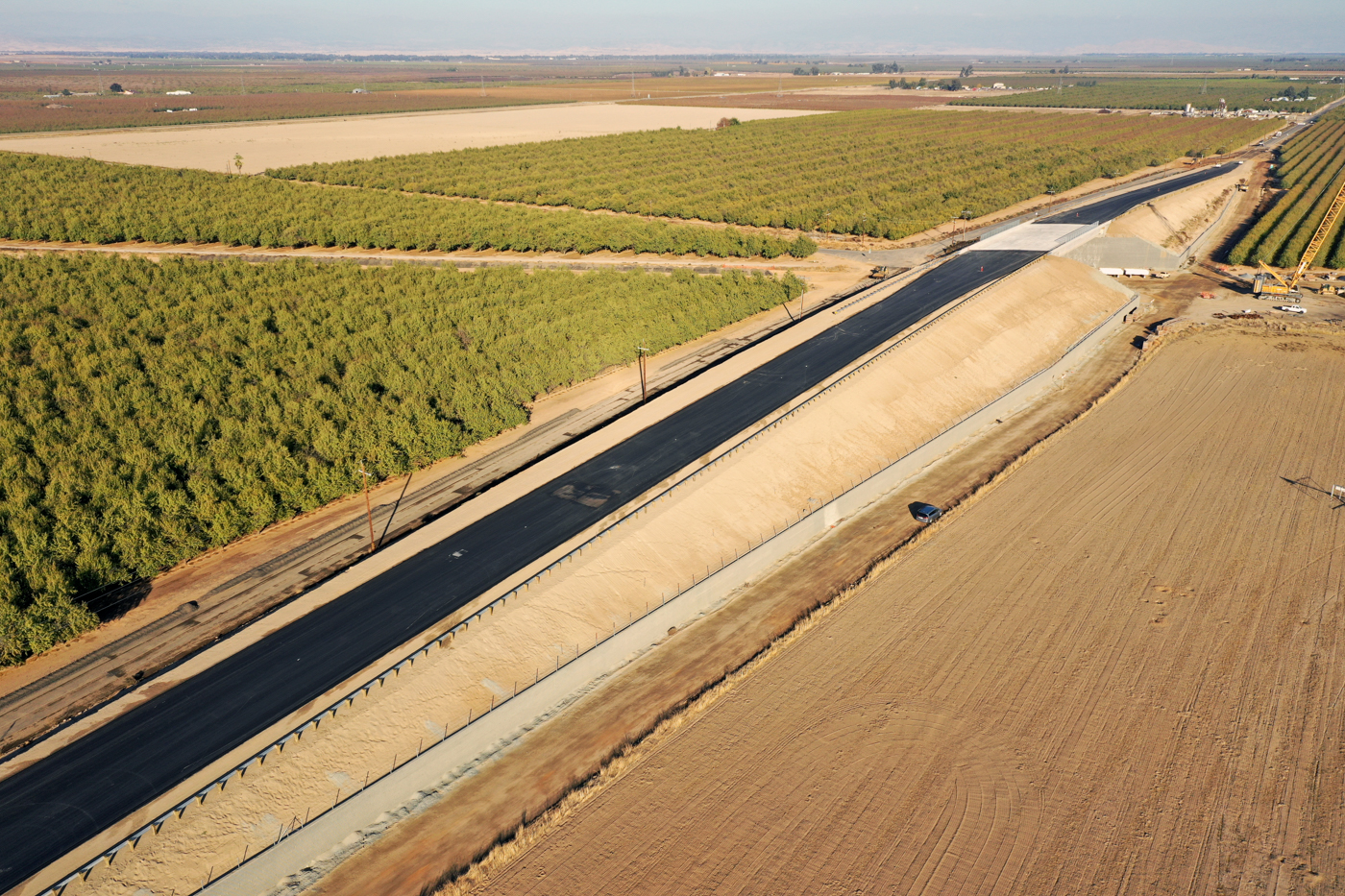 Avenue 9 Grade Separation (drone view)