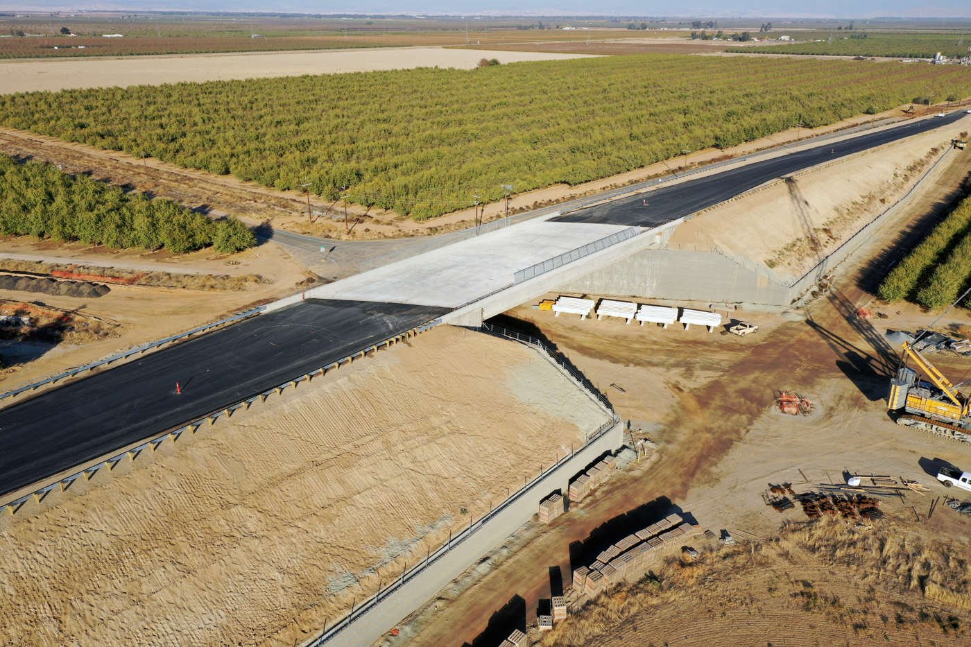 Avenue 9 Grade Separation (drone view)