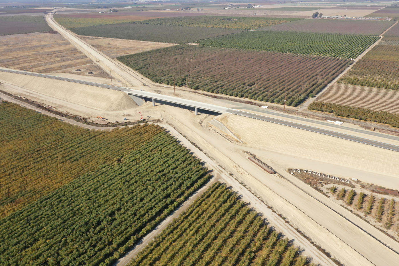 Davis Avenue Overcrossing (drone view)