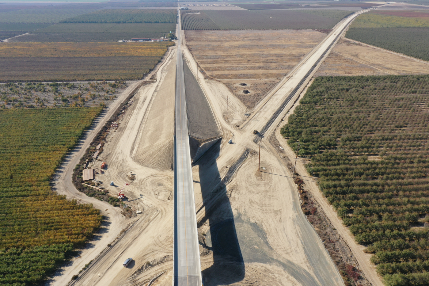 Davis Avenue Overcrossing (drone view)