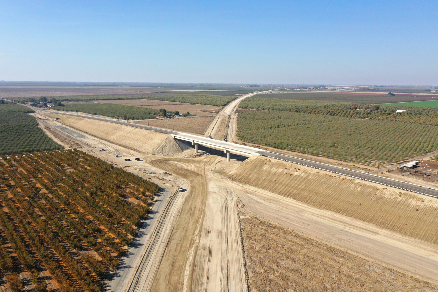 Elkhorn Avenue Grade Separation (drone view)