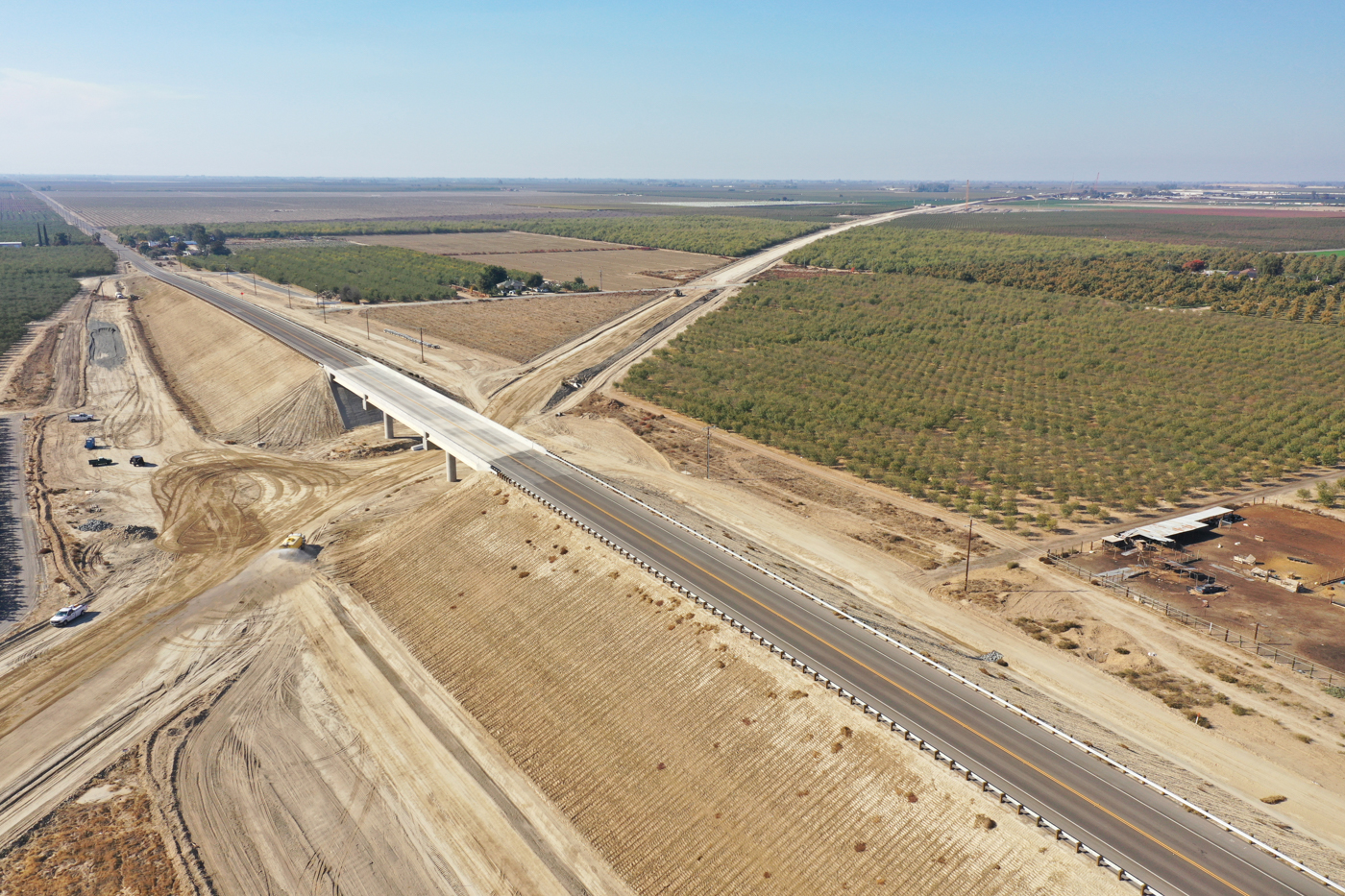 Elkhorn Avenue Grade Separation (drone view)